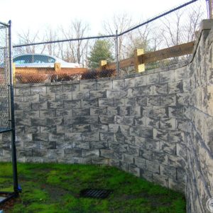 Mesa Block Wall