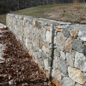 Natural Rock Wall