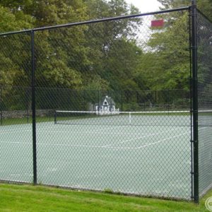 Har-Tru Court with Fence