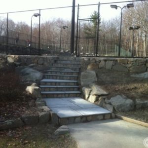 Wee-Burn-wall-stairs-lights