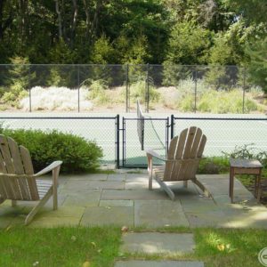 Courtside Sitting Area