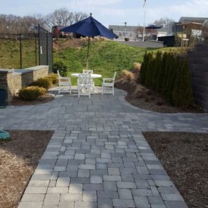 Patio with Path